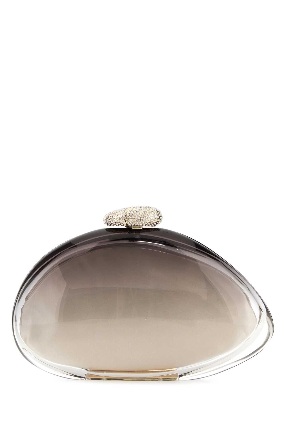 BENEDETTA BRUZZICHES Transparent Methacrylate Mini Clutch - 25cm x 16cm x 6cm