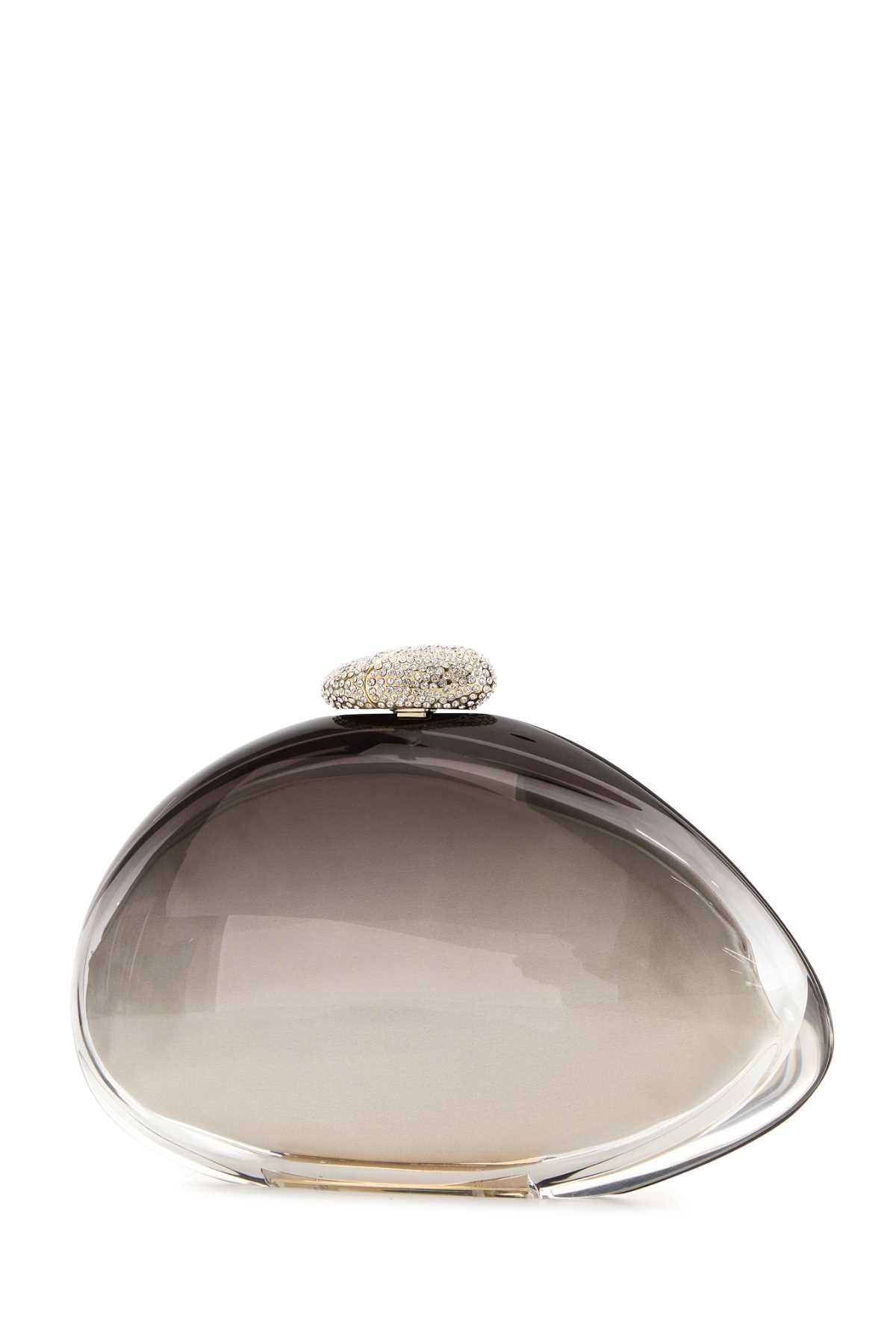 BENEDETTA BRUZZICHES Transparent Methacrylate Mini Clutch - 25cm x 16cm x 6cm