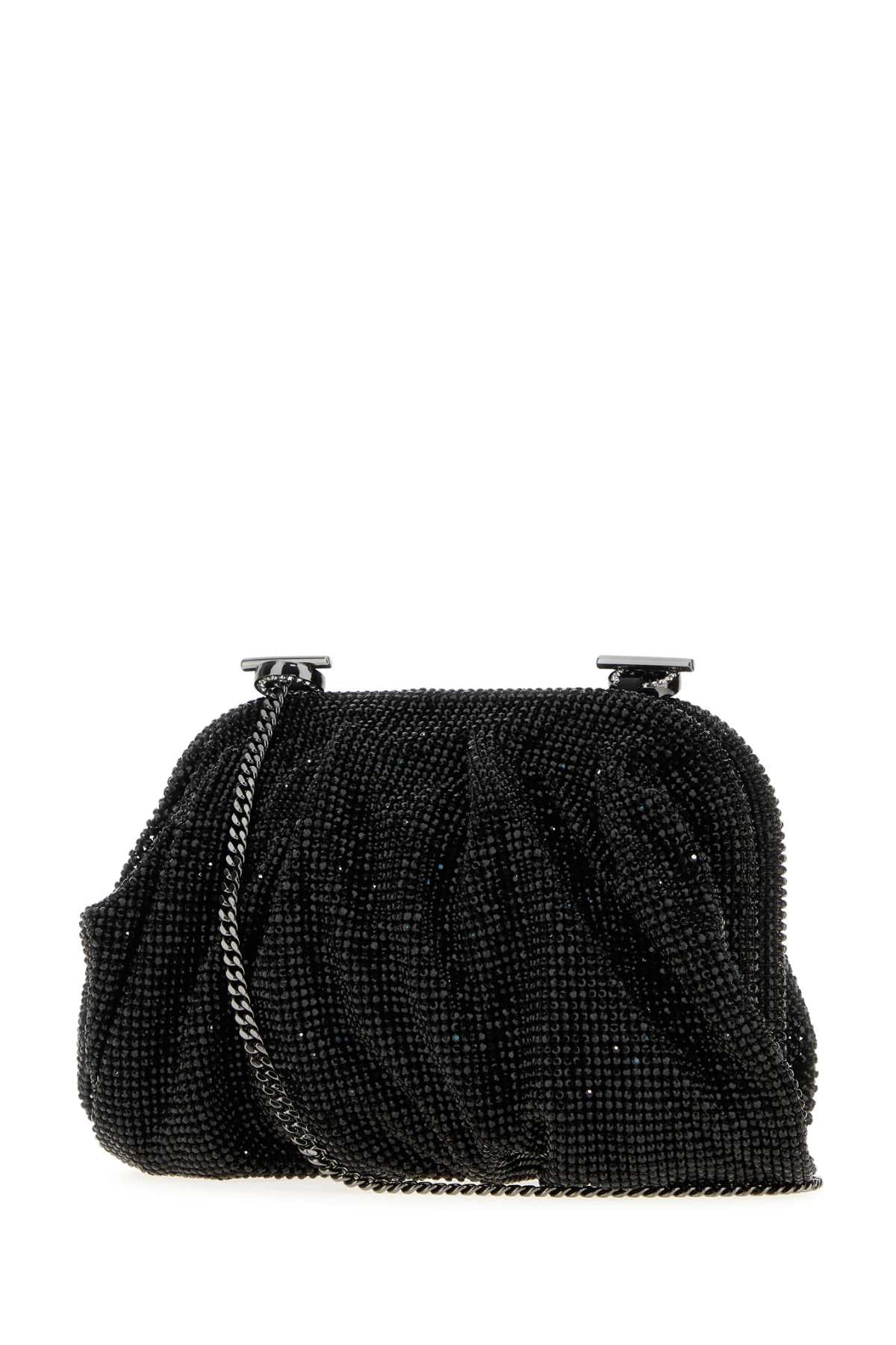 BENEDETTA BRUZZICHES Mini Embellished Fabric Clutch