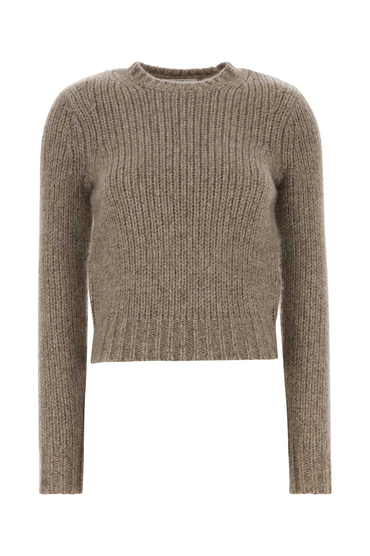 Dove Grey Cashmere Blend Sweater - Women's Cozy Top