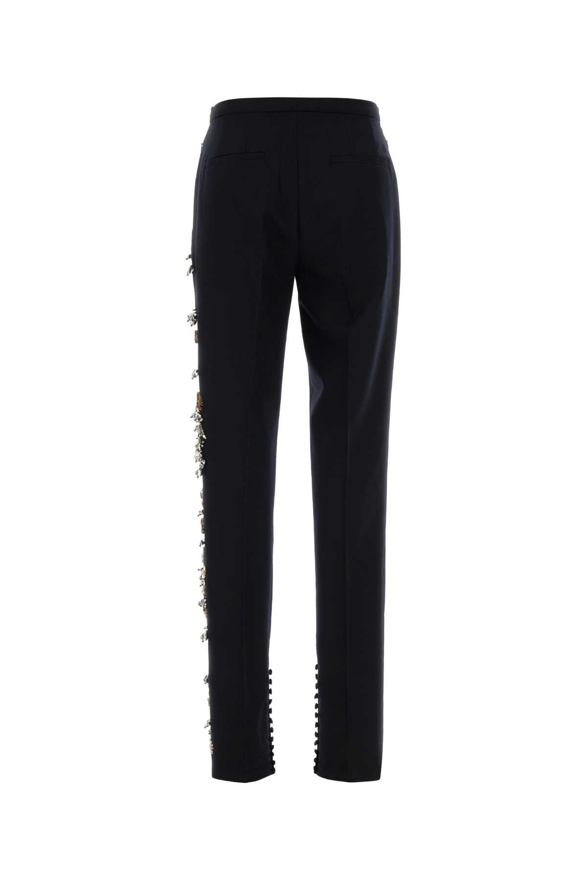 DRIES VAN NOTEN Wool Pandoris Pants for Women - 25W