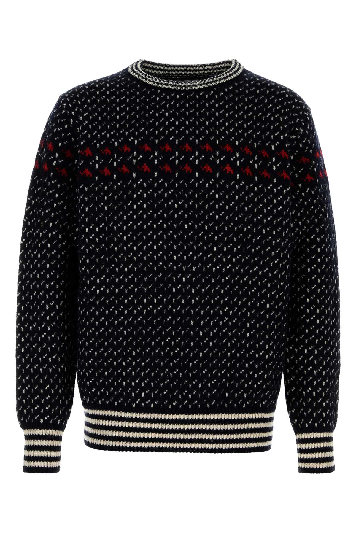 MAMMUT SWISS1862 Embroidered Wool Mammut x Cabourn Sweater