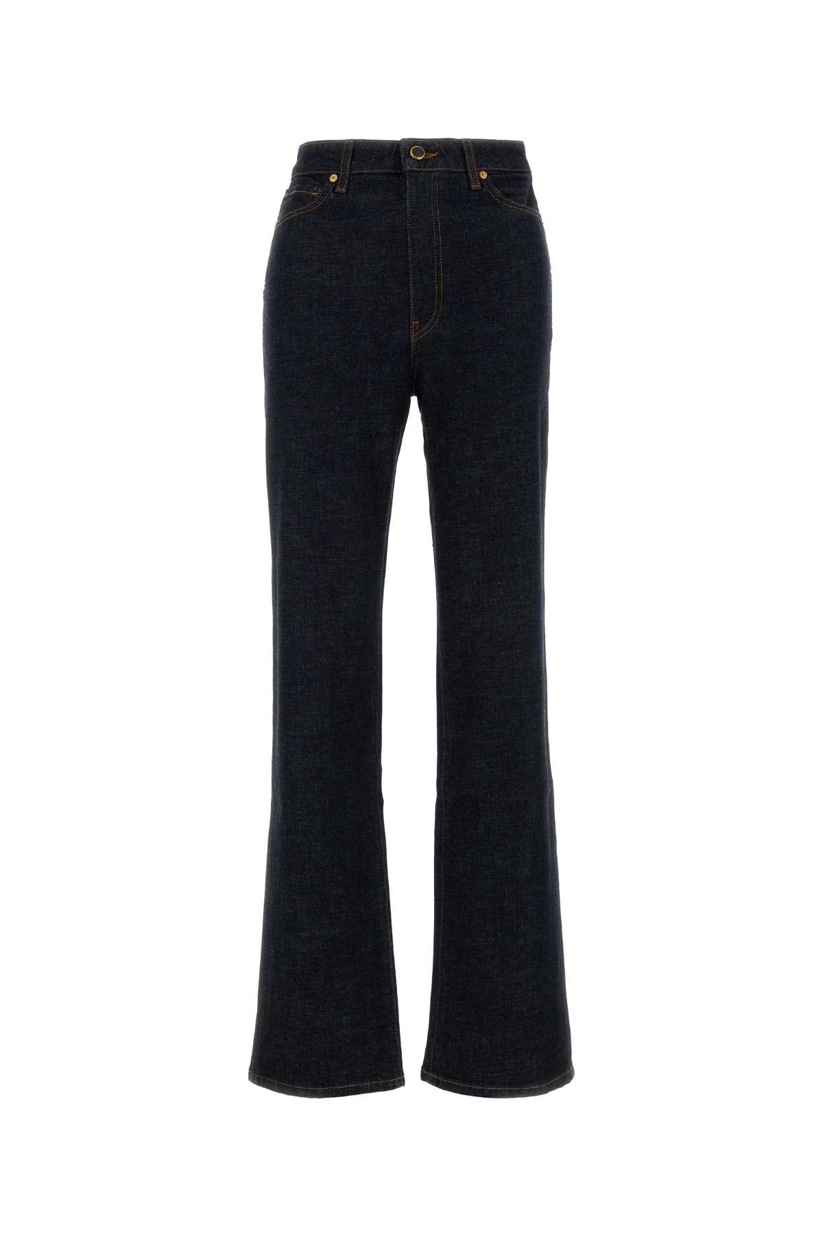KHAITE Essential High-Waist Danielle Jeans