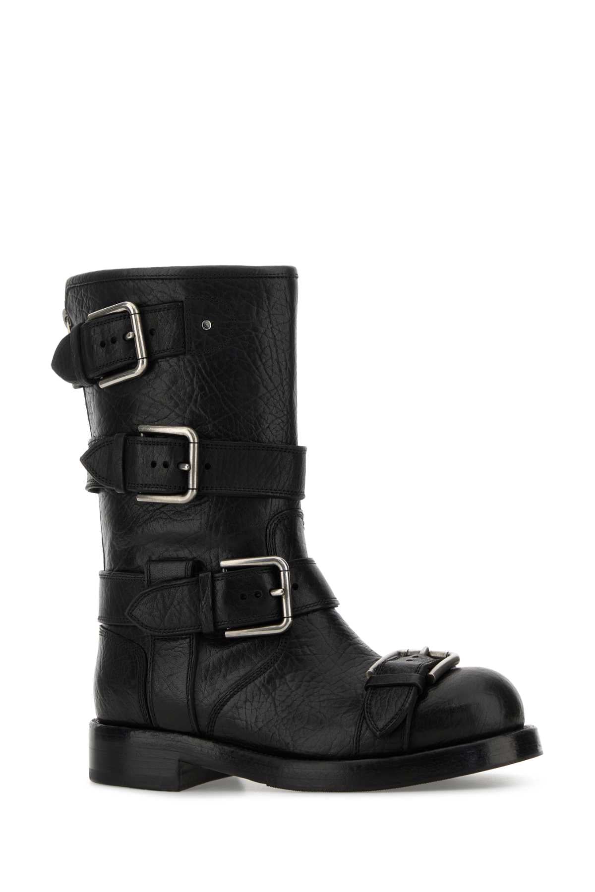 DOLCE & GABBANA Elevated Leather Boots for Women