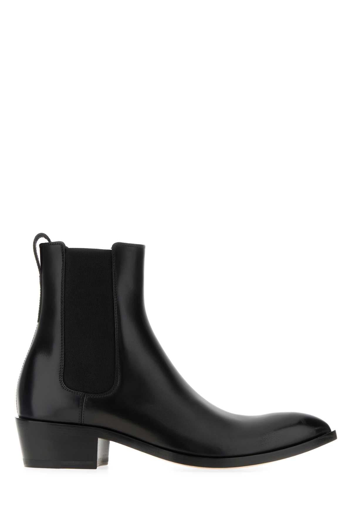 TOM FORD Classic Leather Boots for Men - Size Available