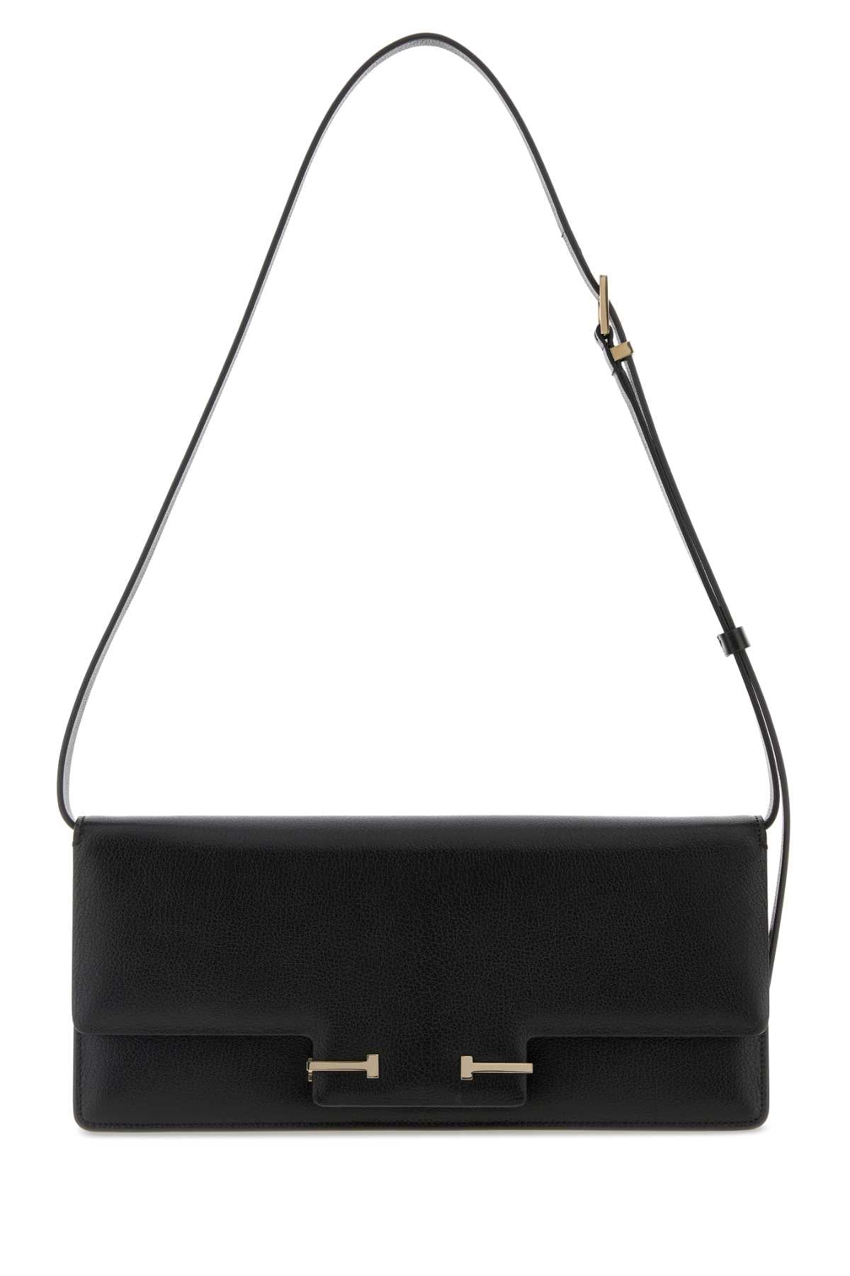 TOM FORD Mini Black Leather Crossbody Handbag