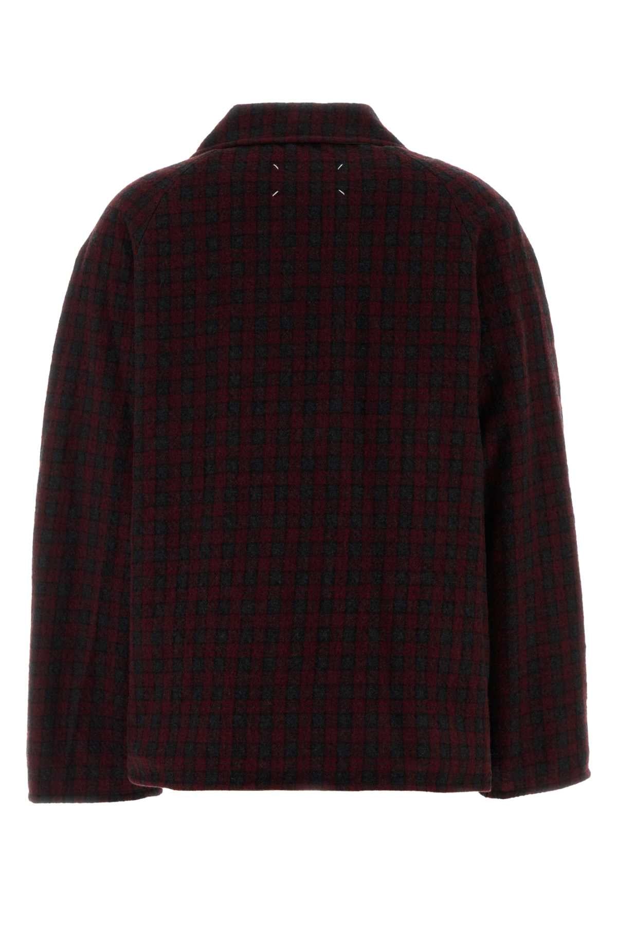 MAISON MARGIELA Reversible Embroidered Wool Jacket