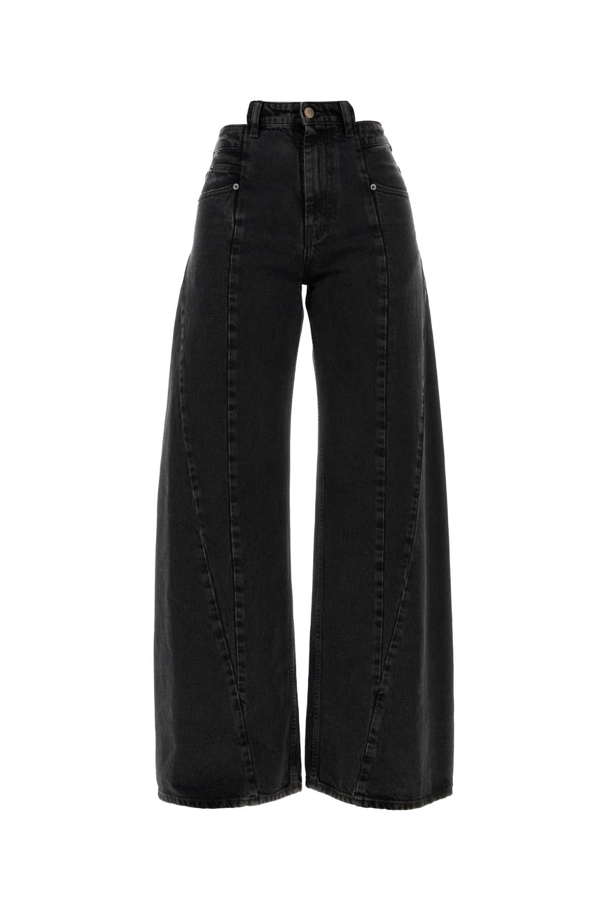 MAISON MARGIELA Wide Leg High Waist Jeans 40 IT