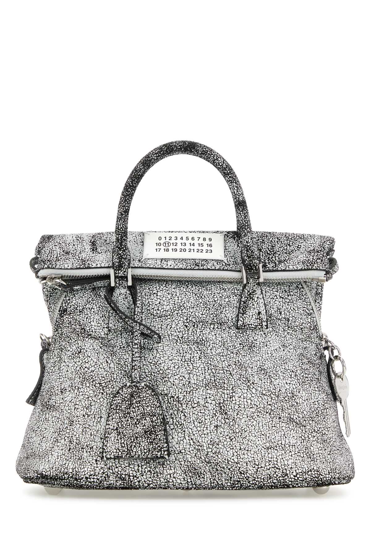 MAISON MARGIELA Two-tone Leather Mini Handbag