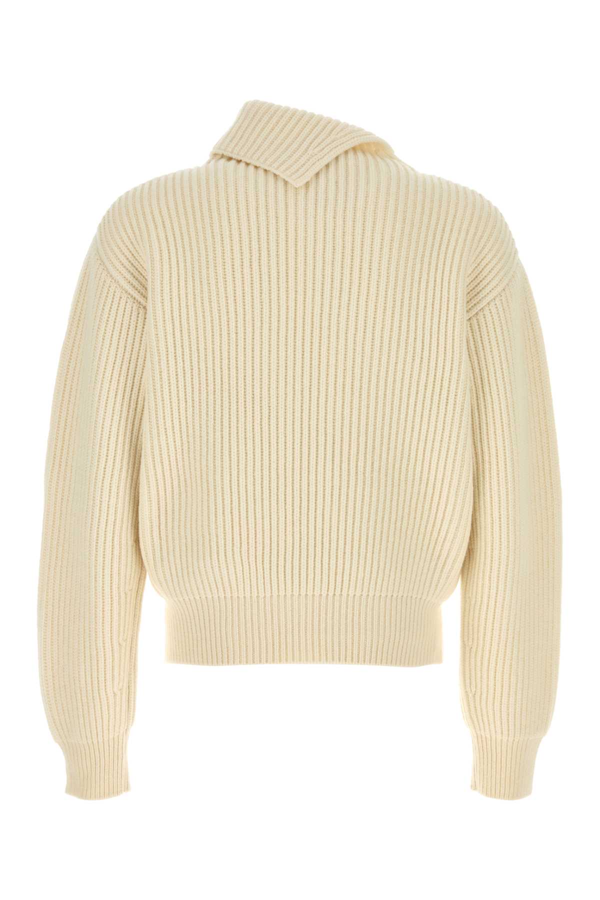 JIL SANDER Essential Wool Sweater for Men