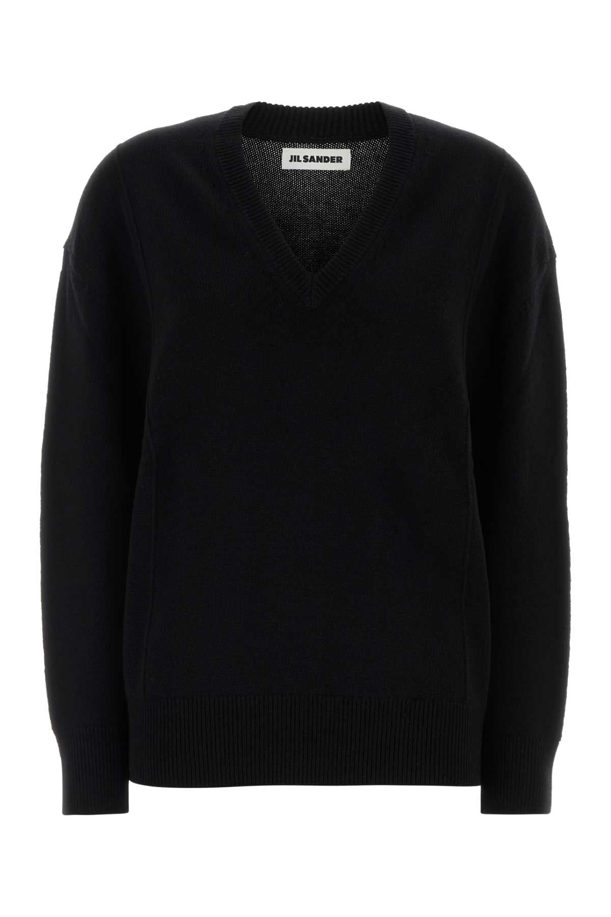 JIL SANDER Oversize Wool Blend Sweater for Women