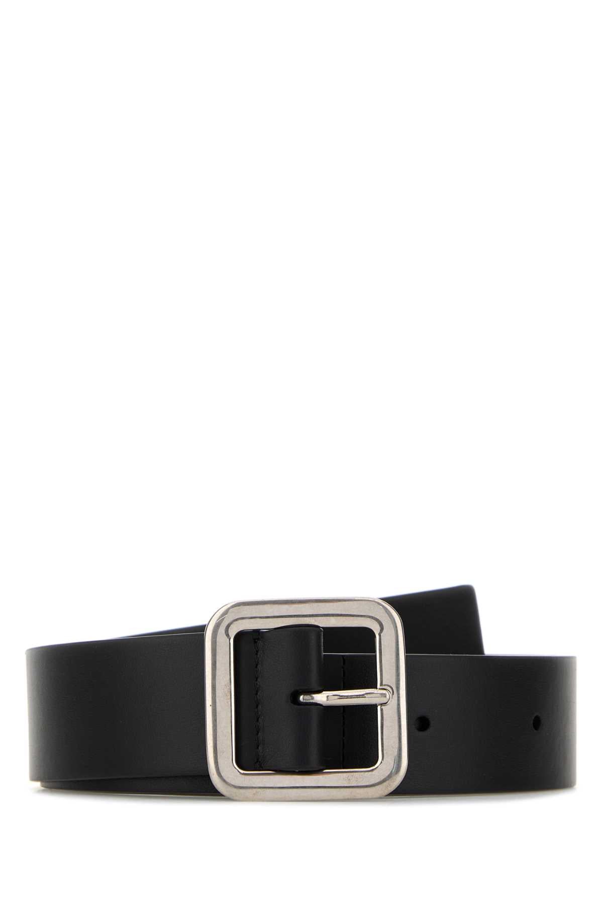 JIL SANDER Elevated Leather Belt - 3.5 cm Height