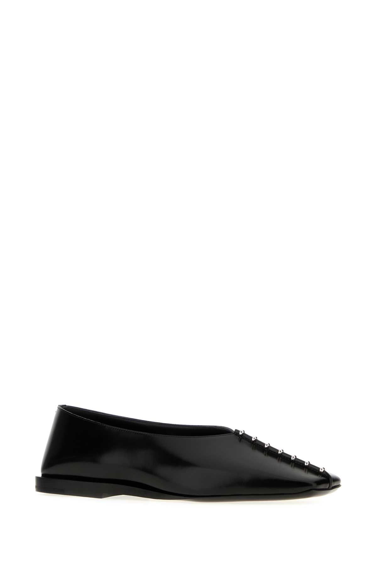 JIL SANDER Elegant Leather Ballerinas for Women