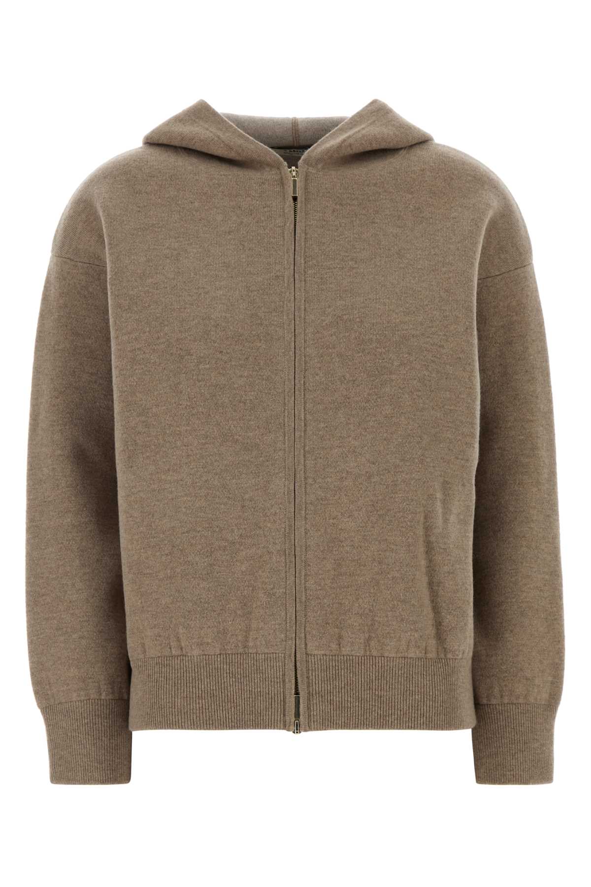 S MAXMARA Stretch Wool Blend Kurt Sweatshirt