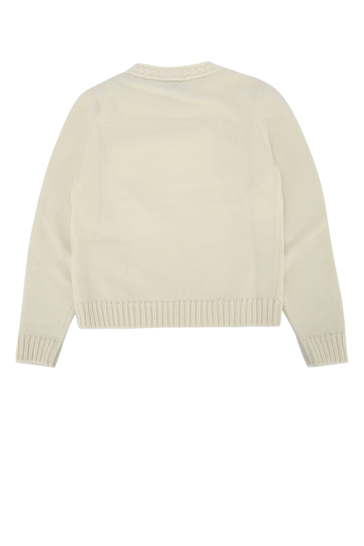 MONCLER JR Mini Knitwear Jumpsuit Ensemble for Kids