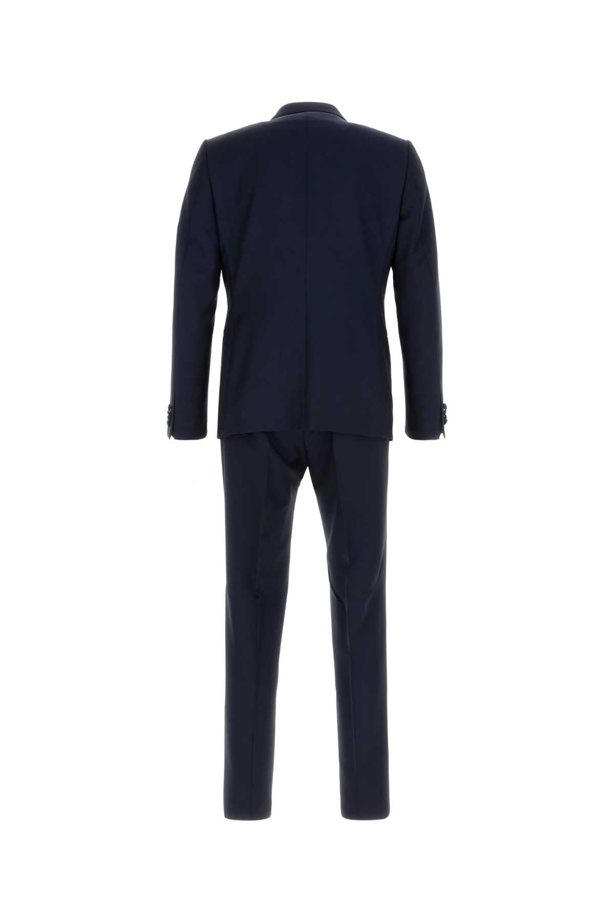 ZEGNA Sophisticated Wool Blend Tuxedo - Size 8R