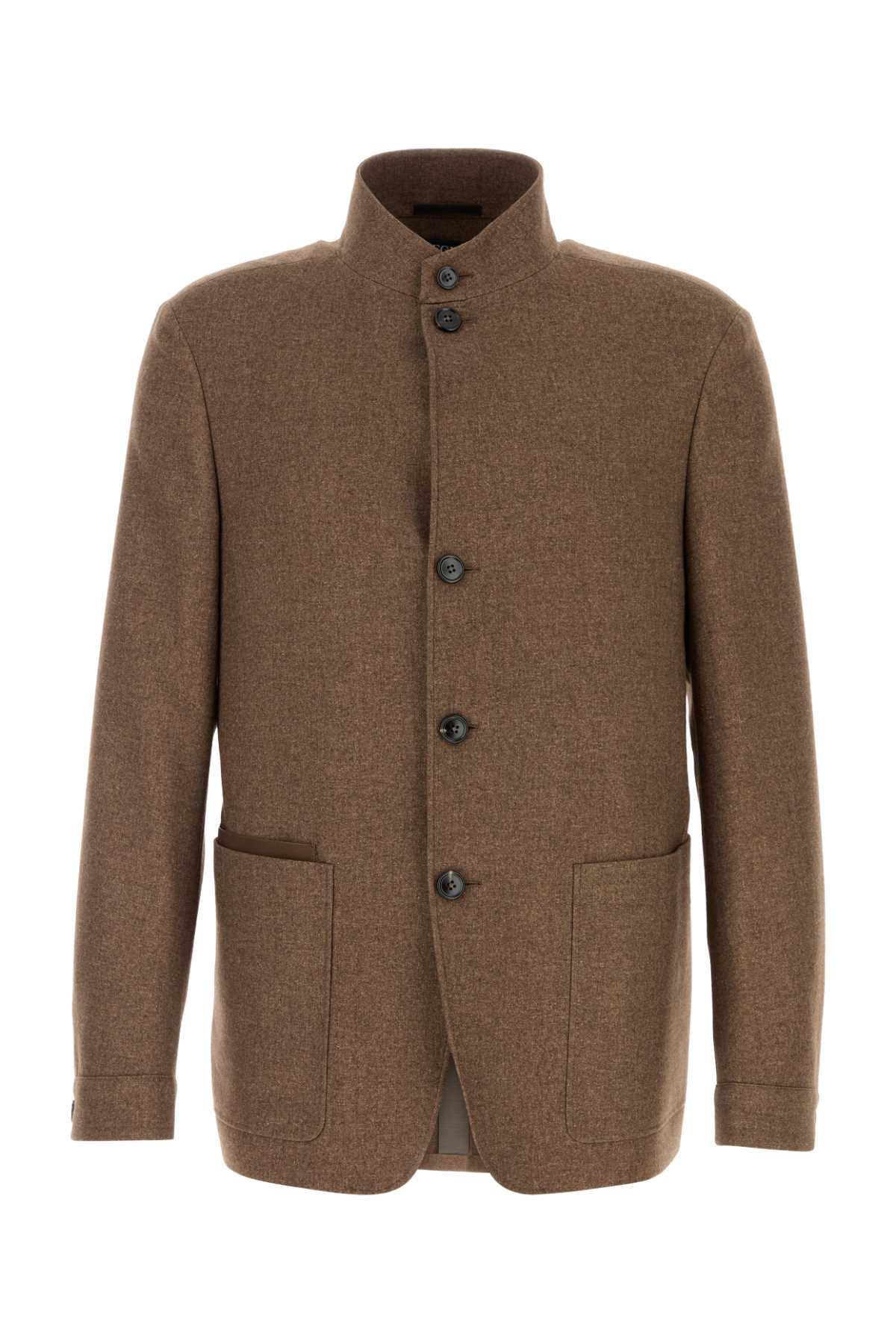 ZEGNA Wool Blend Blazer for Men - Perfect for All Seasons