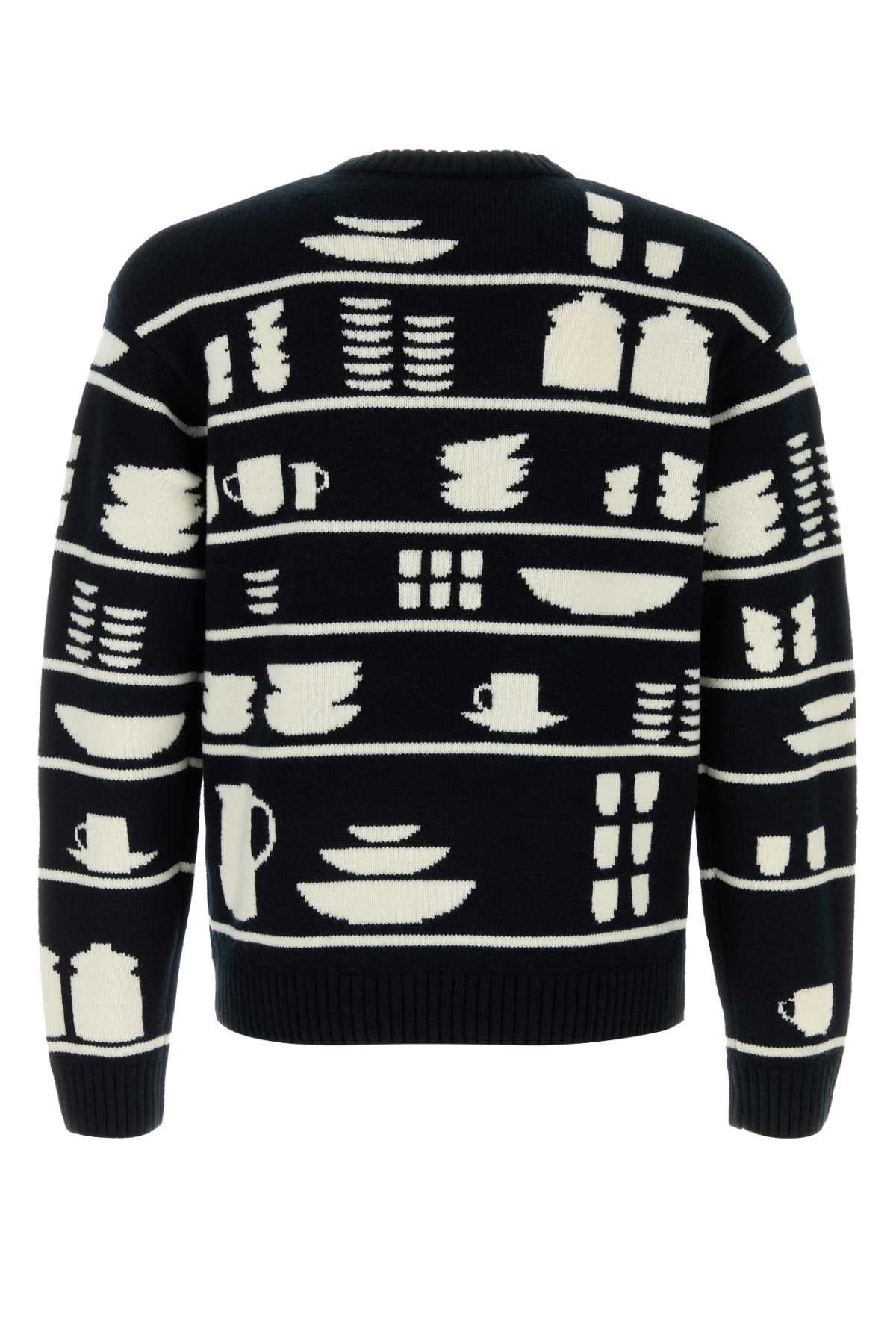 JW ANDERSON Embroidered Wool Sweater for Men