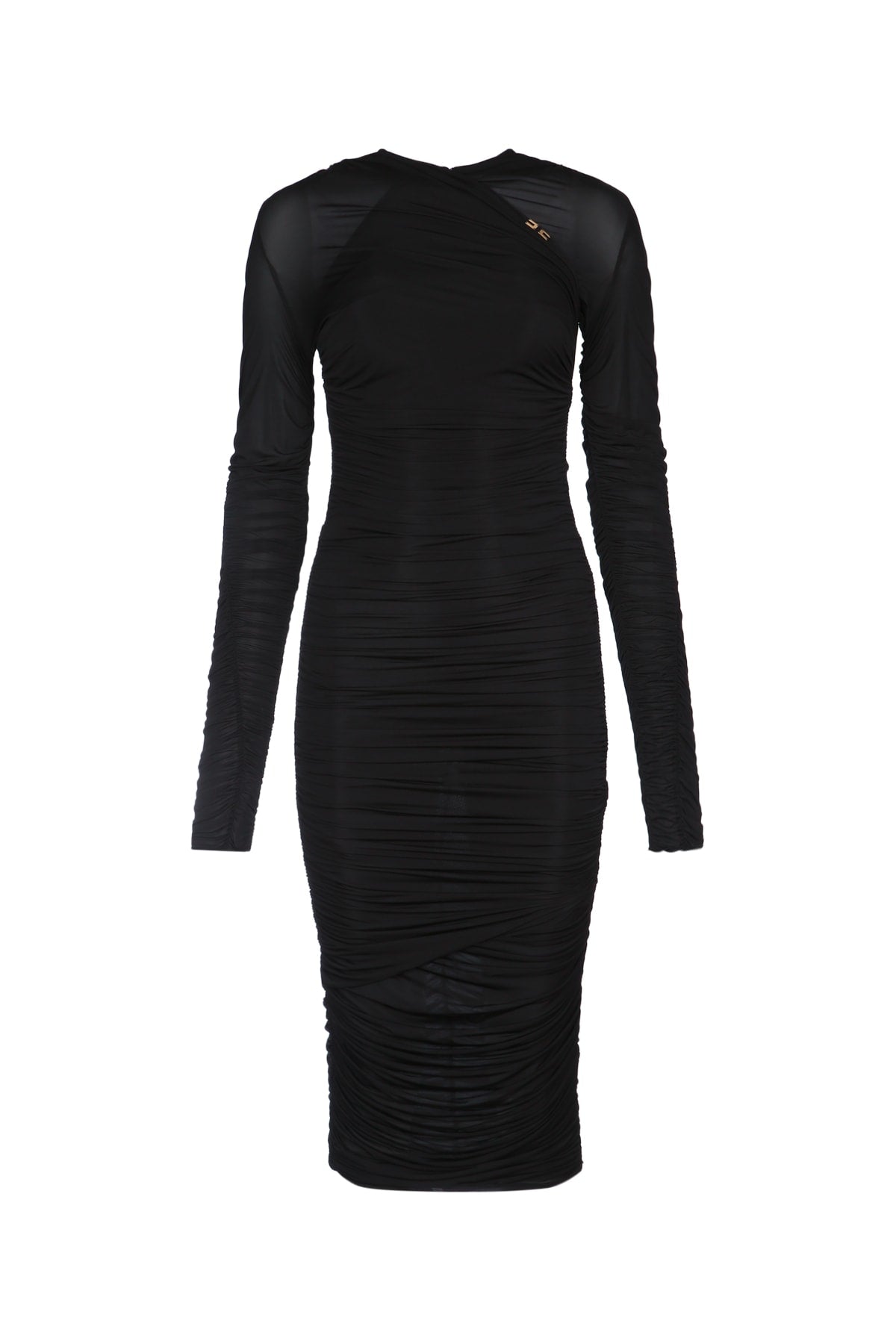 ELISABETTA FRANCHI Chic Long Sleeve Midi Suit for Women