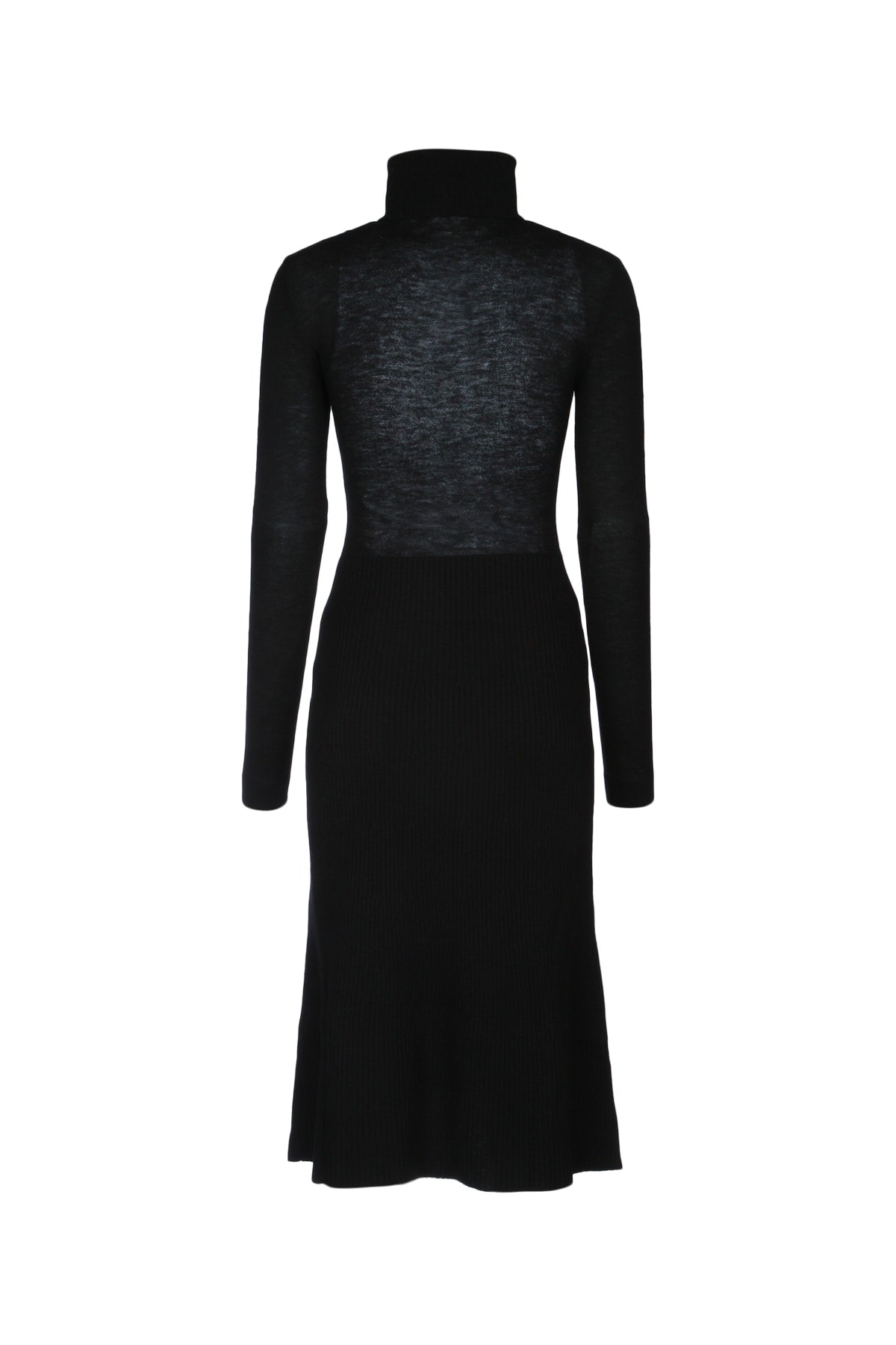 ELISABETTA FRANCHI Chic Midi Neck Suit Dress