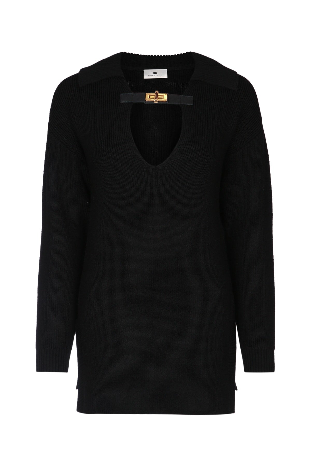ELISABETTA FRANCHI Sleek Knit Sweater for Women