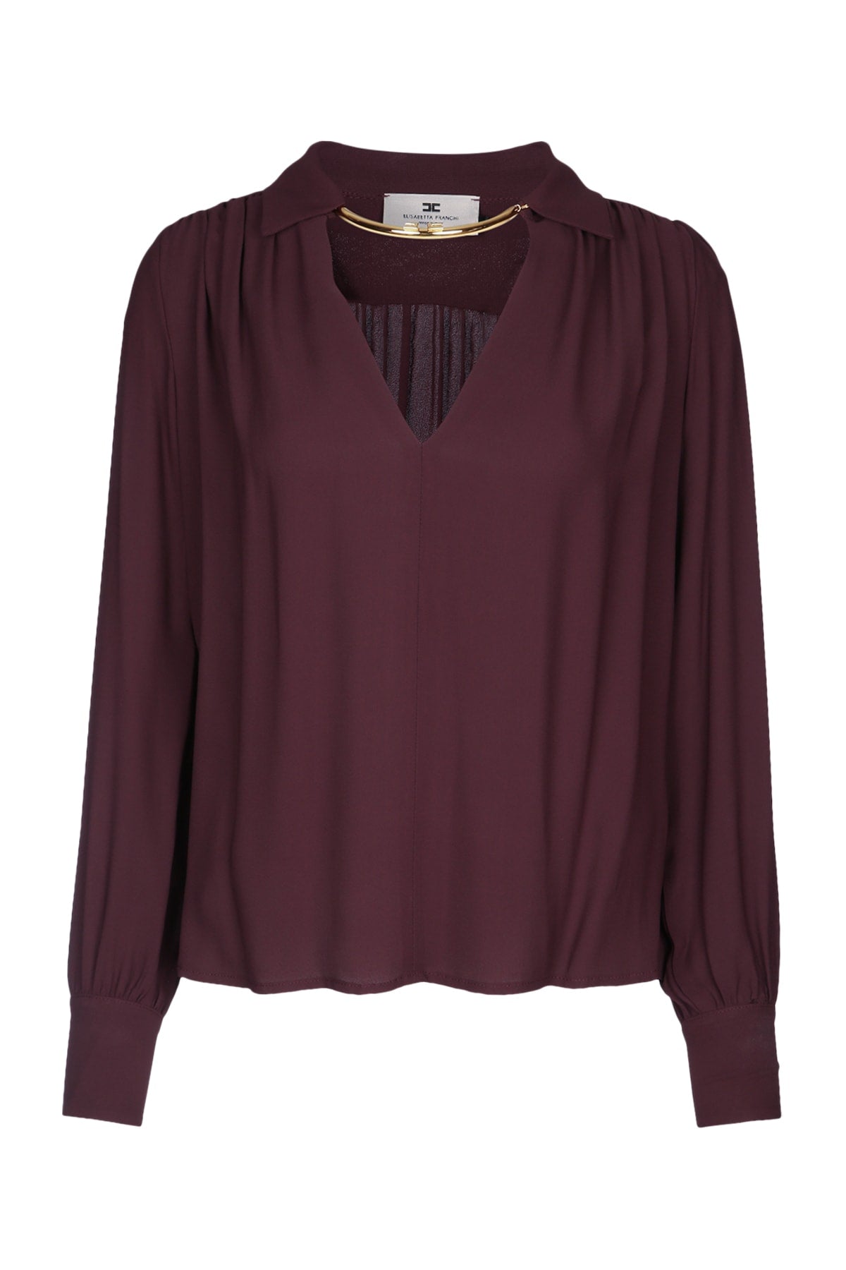 ELISABETTA FRANCHI Chic Women's Mini Shirt for FW25
