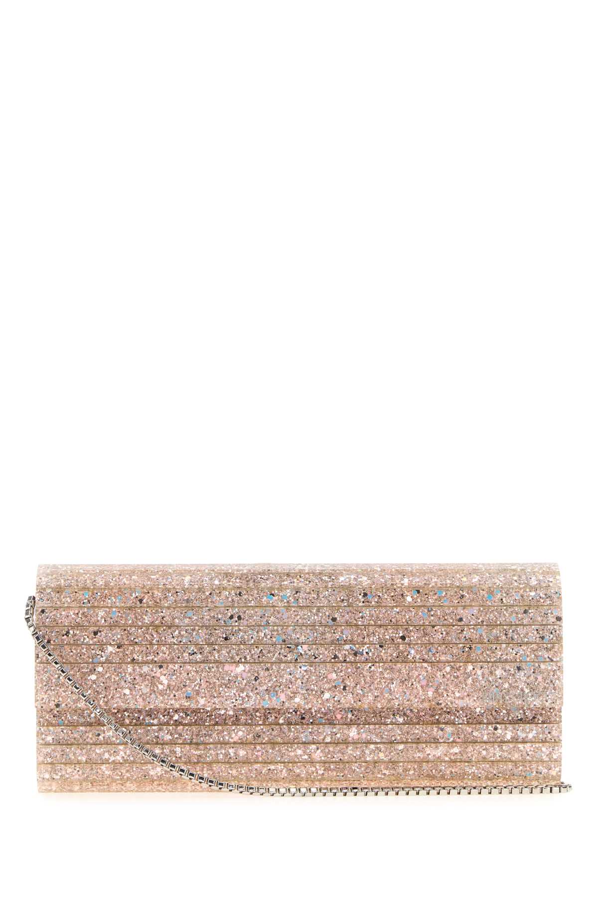 JIMMY CHOO Mini Embellished Acrylic Sweetie Clutch - 24 cm x 11 cm x 4 cm