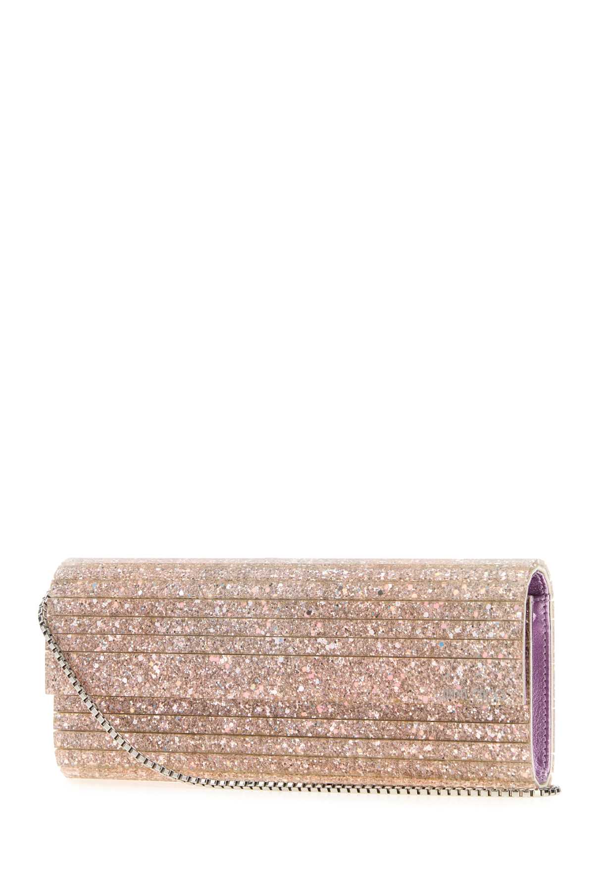 JIMMY CHOO Mini Embellished Acrylic Sweetie Clutch - 24 cm x 11 cm x 4 cm