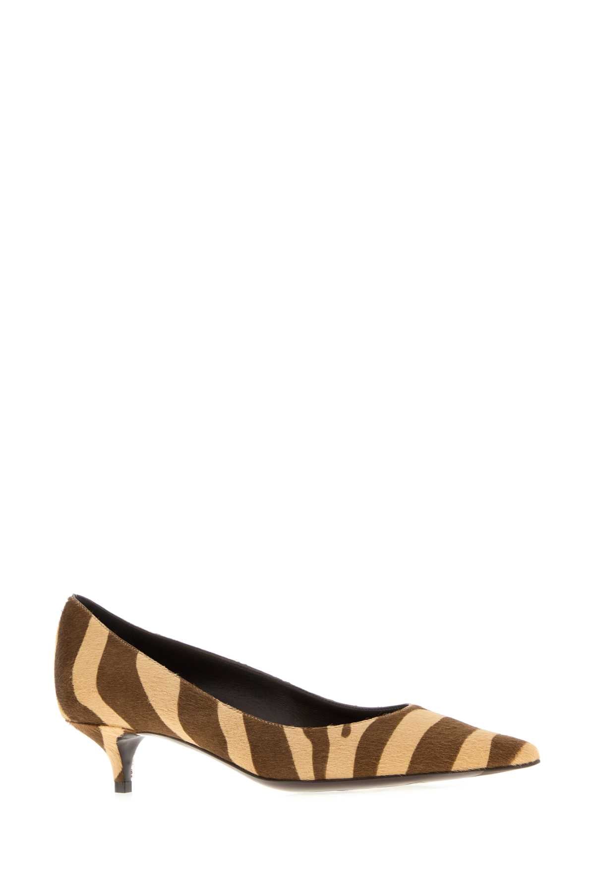 JIMMY CHOO Printed 100% Leather Amelia Pumps - 3.5 cm Heel Height