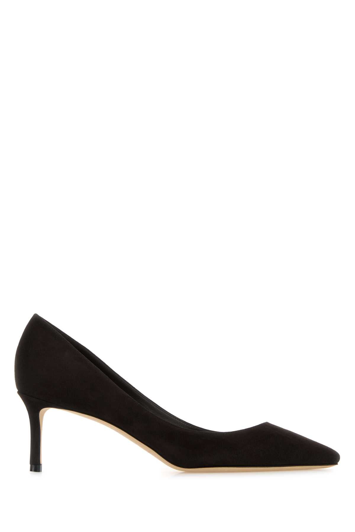 JIMMY CHOO Chic Suede Romy 60 Pumps