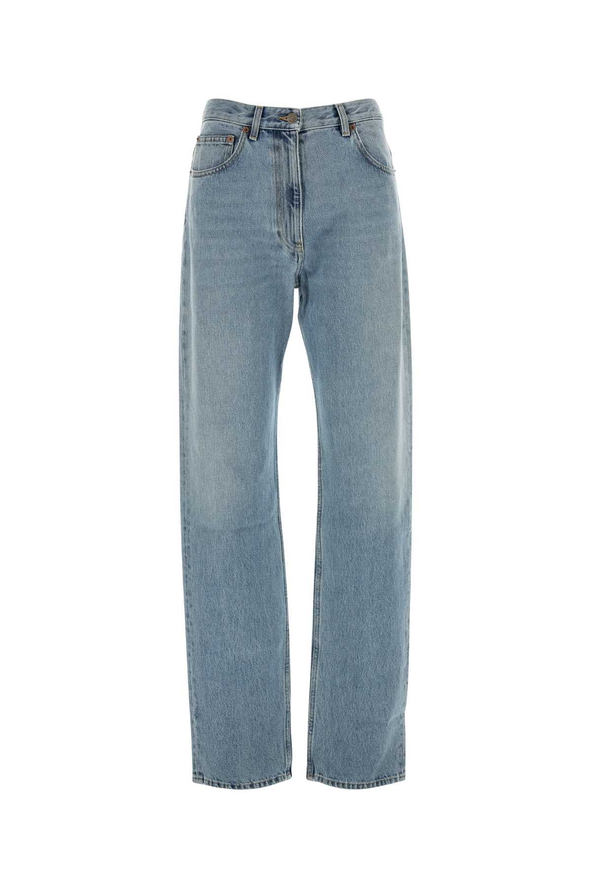 VALENTINO GARAVANI Light Blue Denim Jeans for Women - 2025 Collection