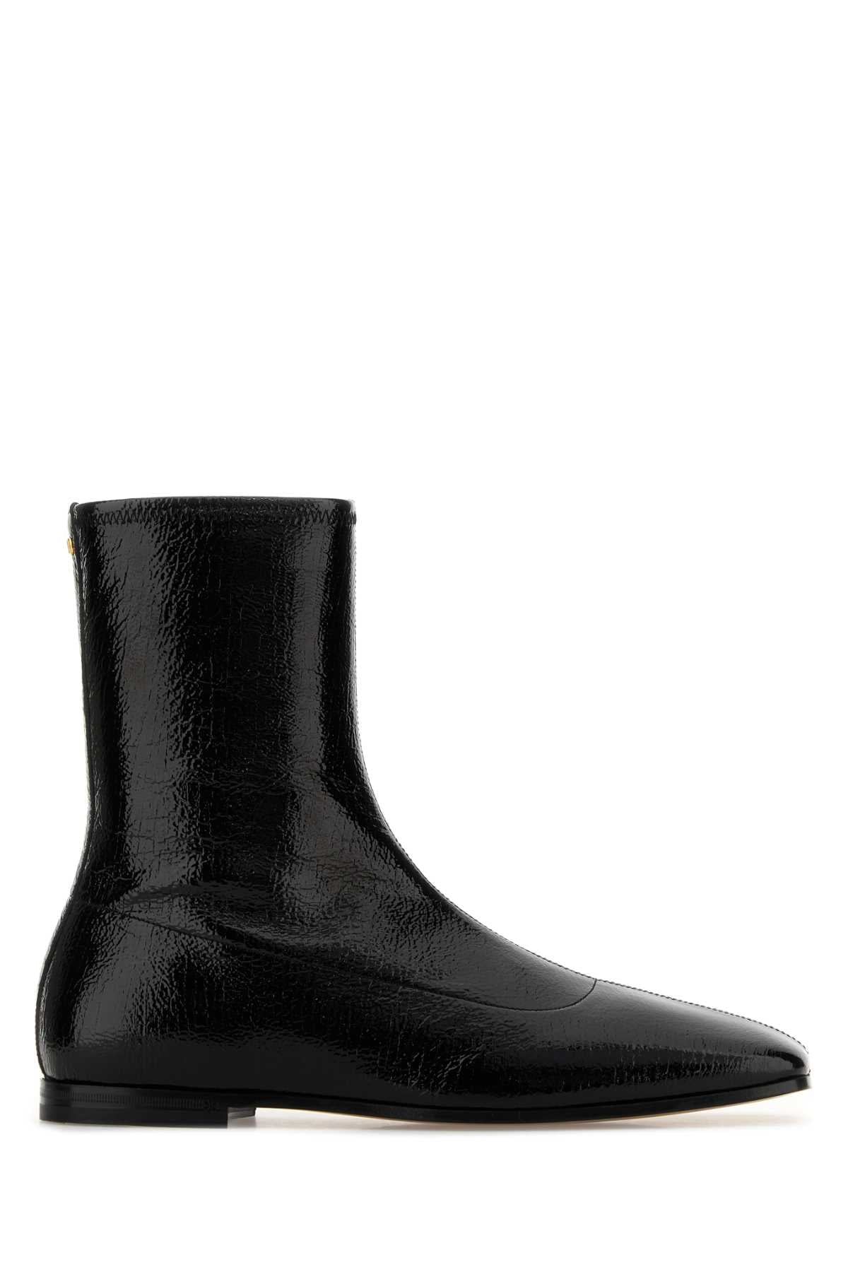 VALENTINO GARAVANI Signature VLogo Leather Boots for Men