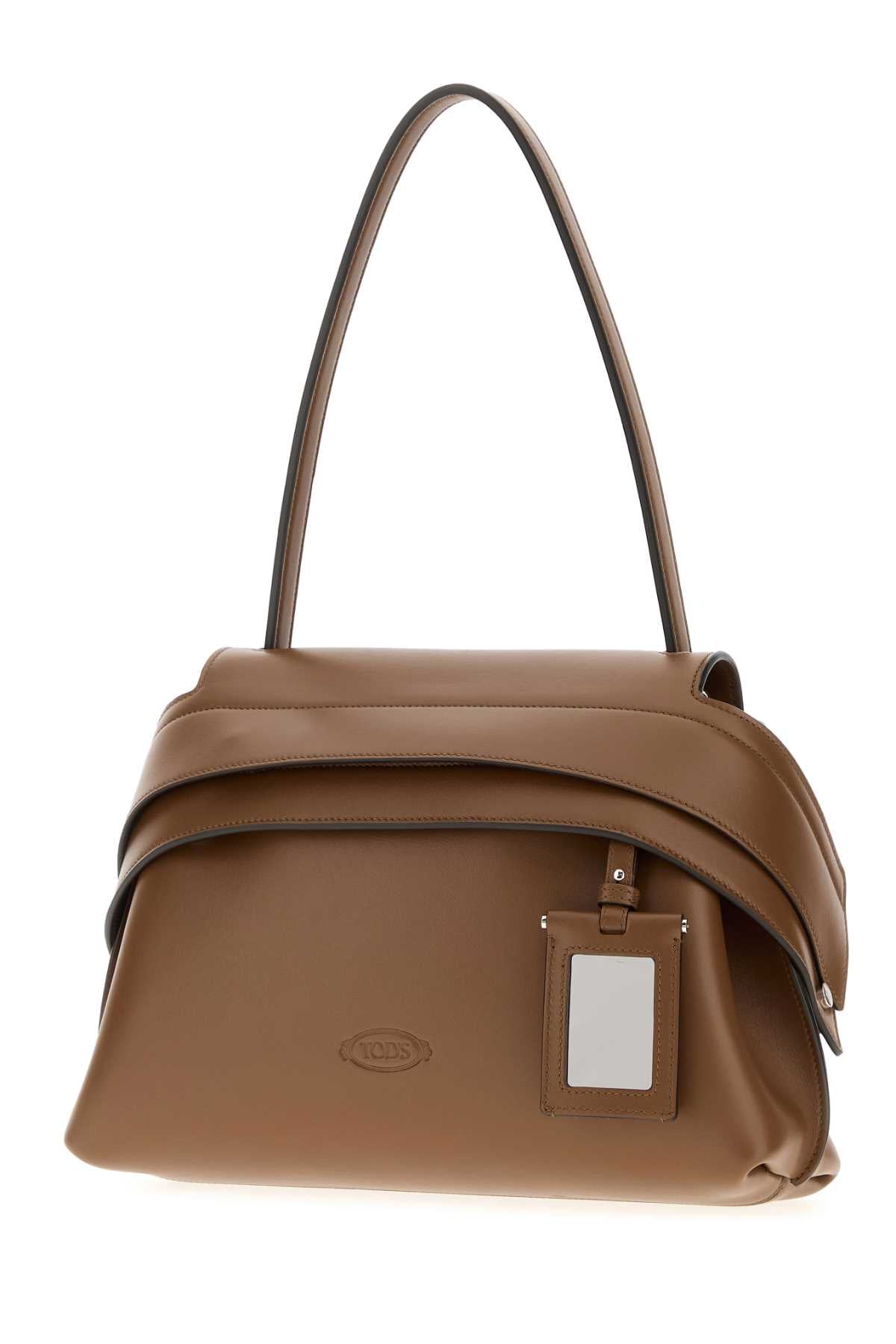 TOD'S Mini Leather Small Wave Shoulder Handbag