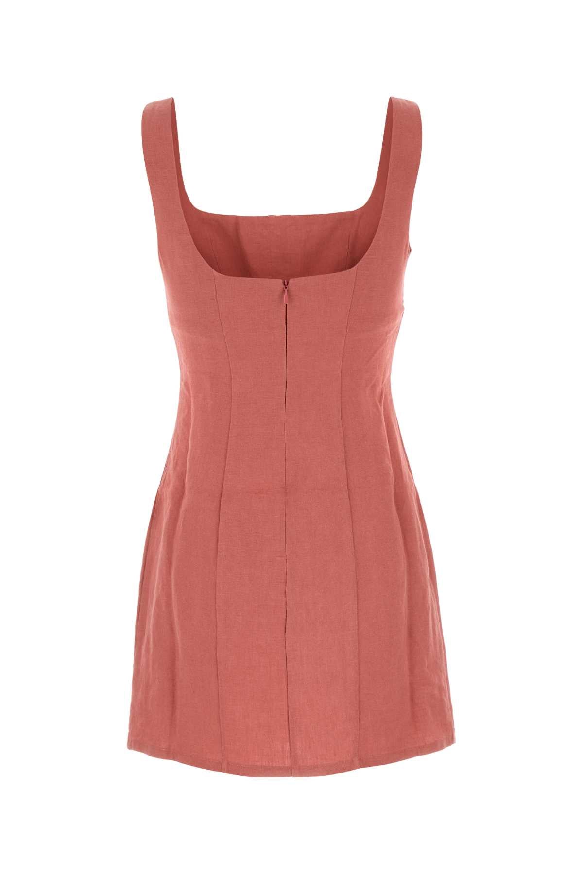 LE KASHA Chic Linen Mini Dress for Women