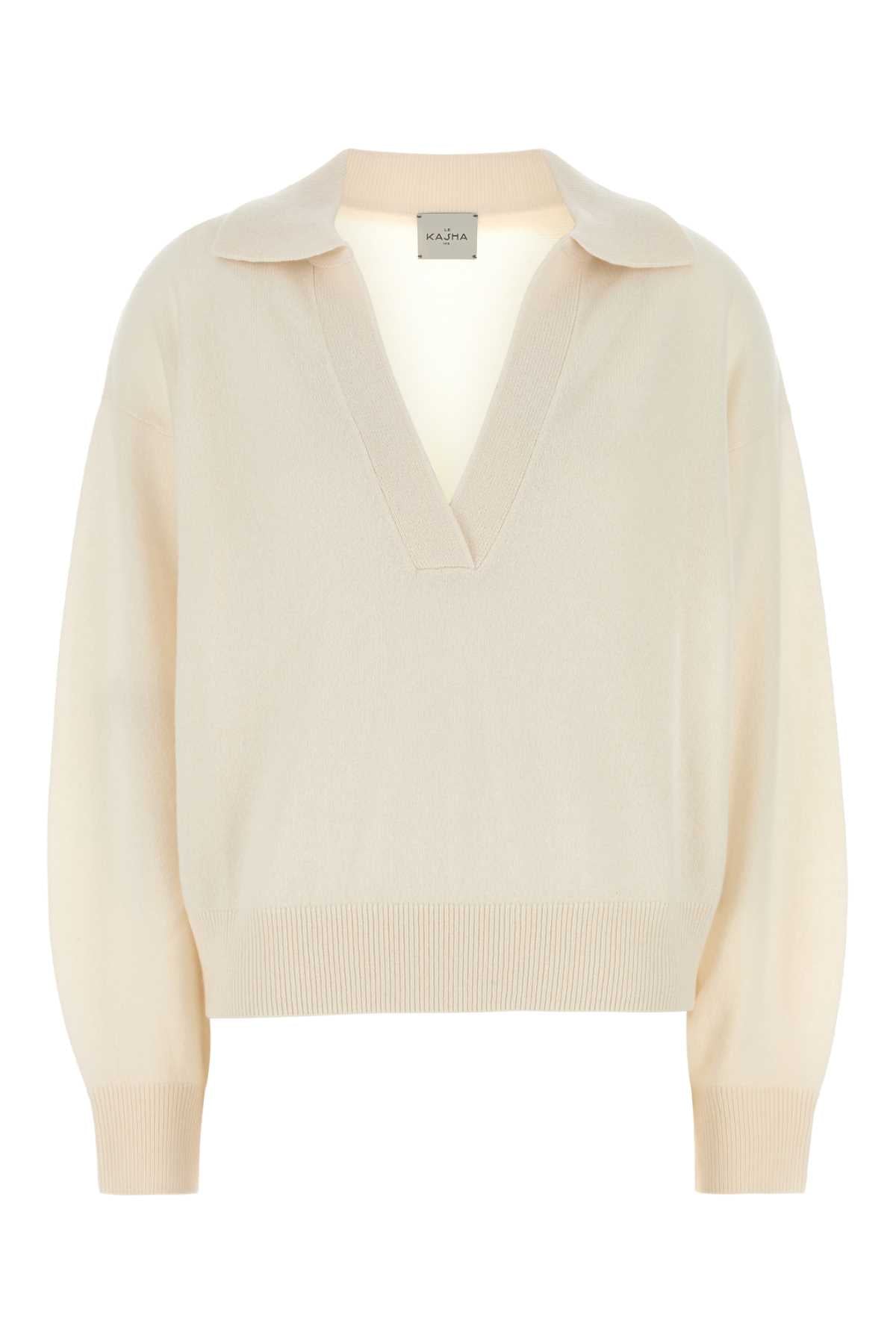 LE KASHA Oversize Cashmere Jackson Sweater