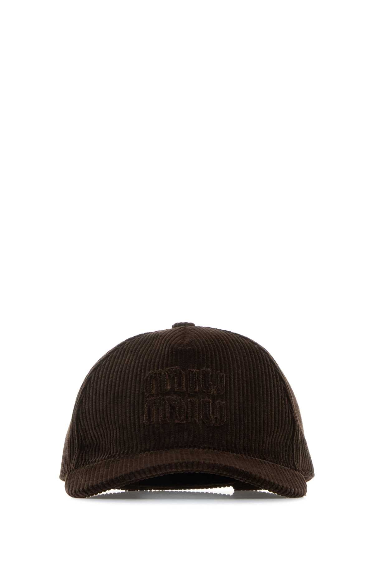 MIU MIU Corduroy Baseball Cap for Women