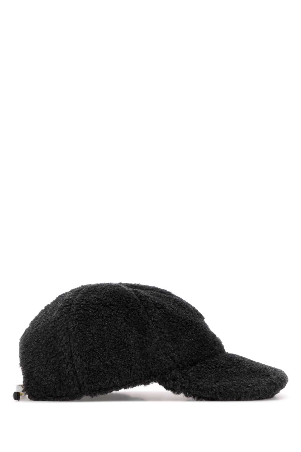 MIU MIU Charcoal Pile Mini Baseball Cap
