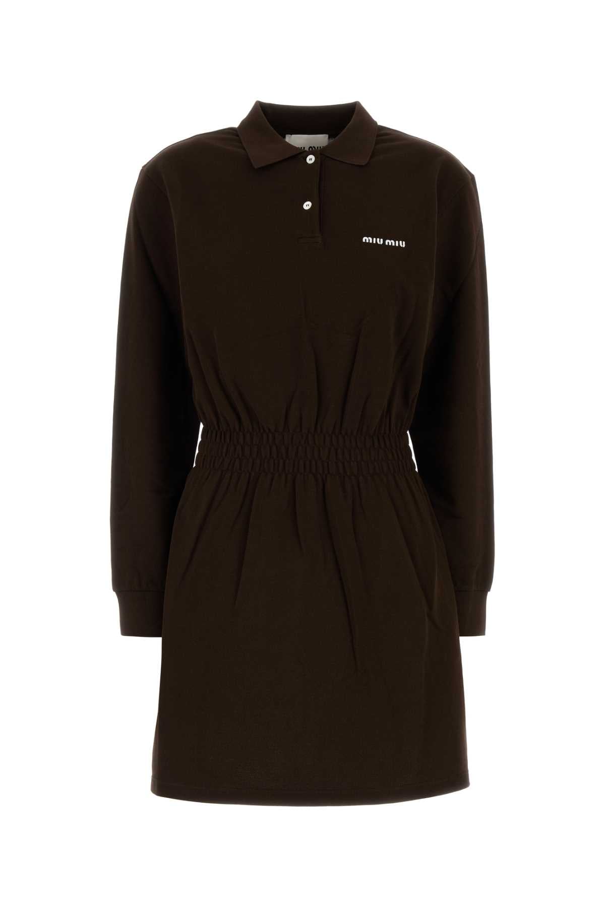 MIU MIU Piquet Polo Dress for Women - Casual Elegance