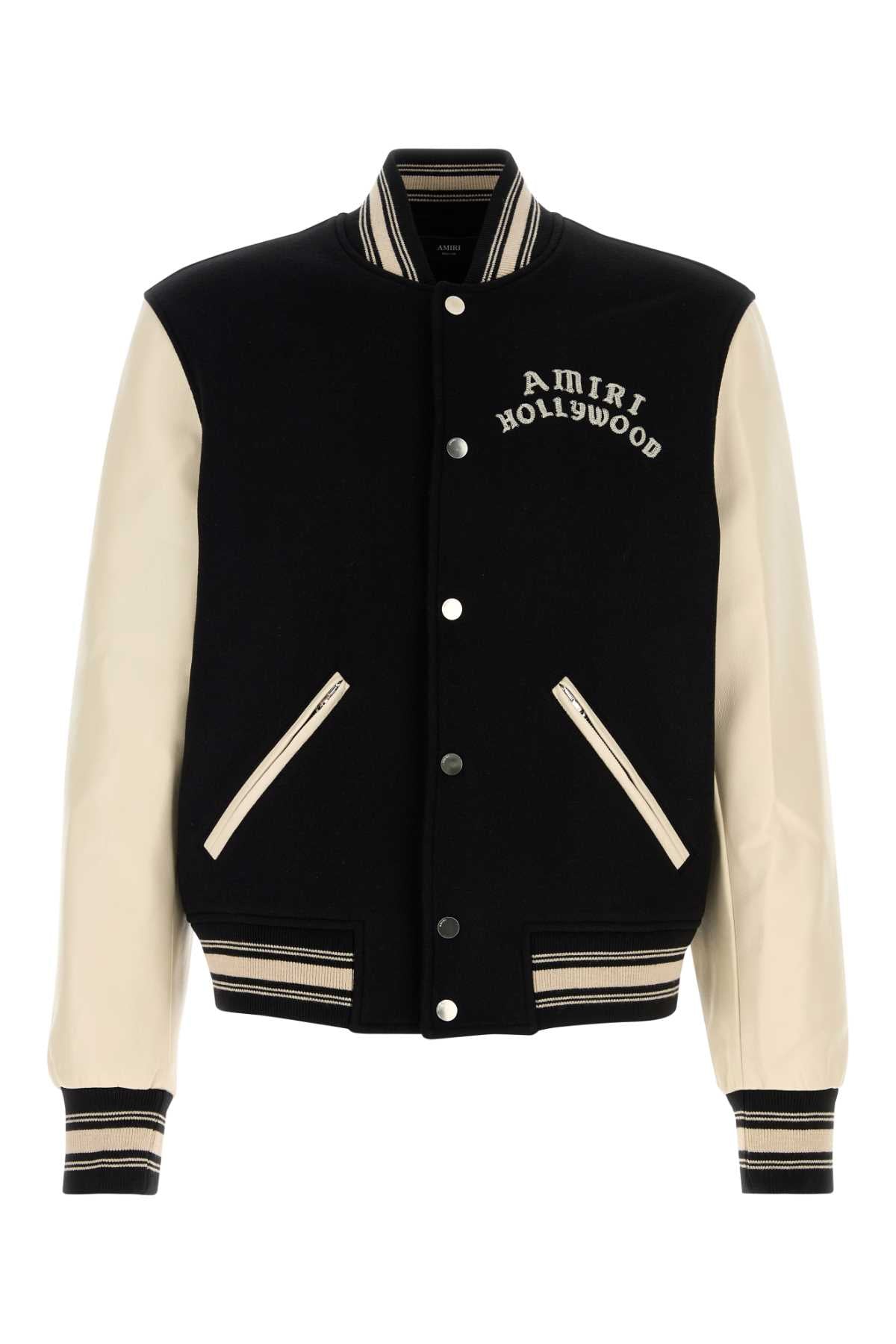 AMIRI Wool Blend Bomber Jacket for Men