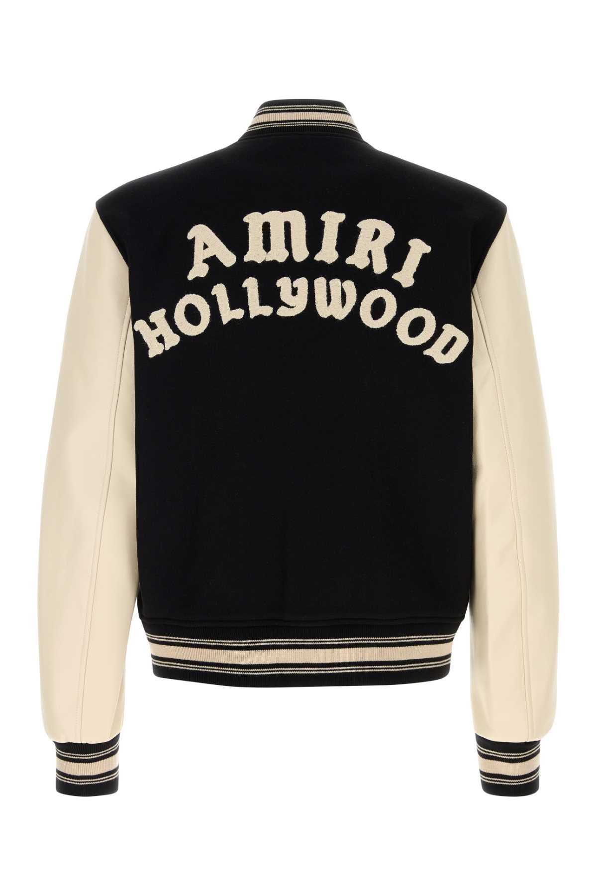 AMIRI Wool Blend Bomber Jacket for Men