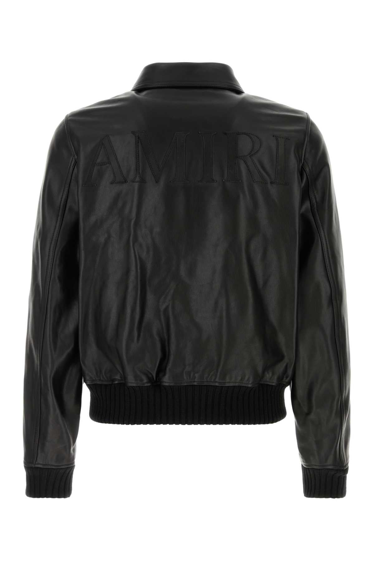 AMIRI Men's Classic Leather Jacket - Stylish and Timeless