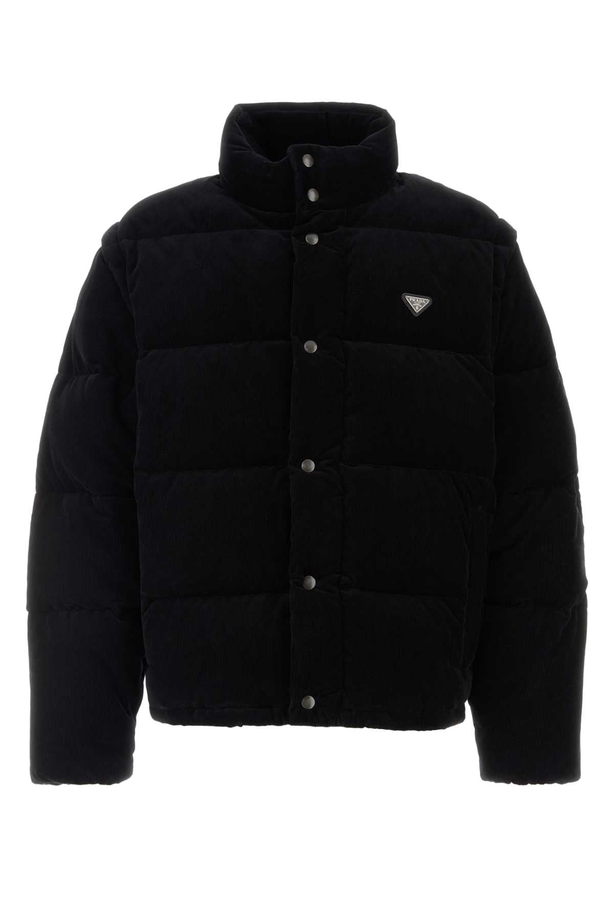 PRADA Corduroy Down Jacket for Men - Winter Essential