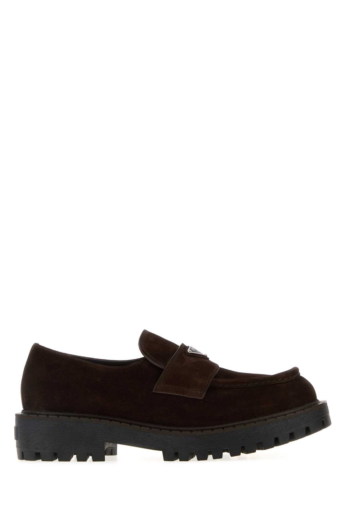 PRADA Luxurious Suede Loafers for Men