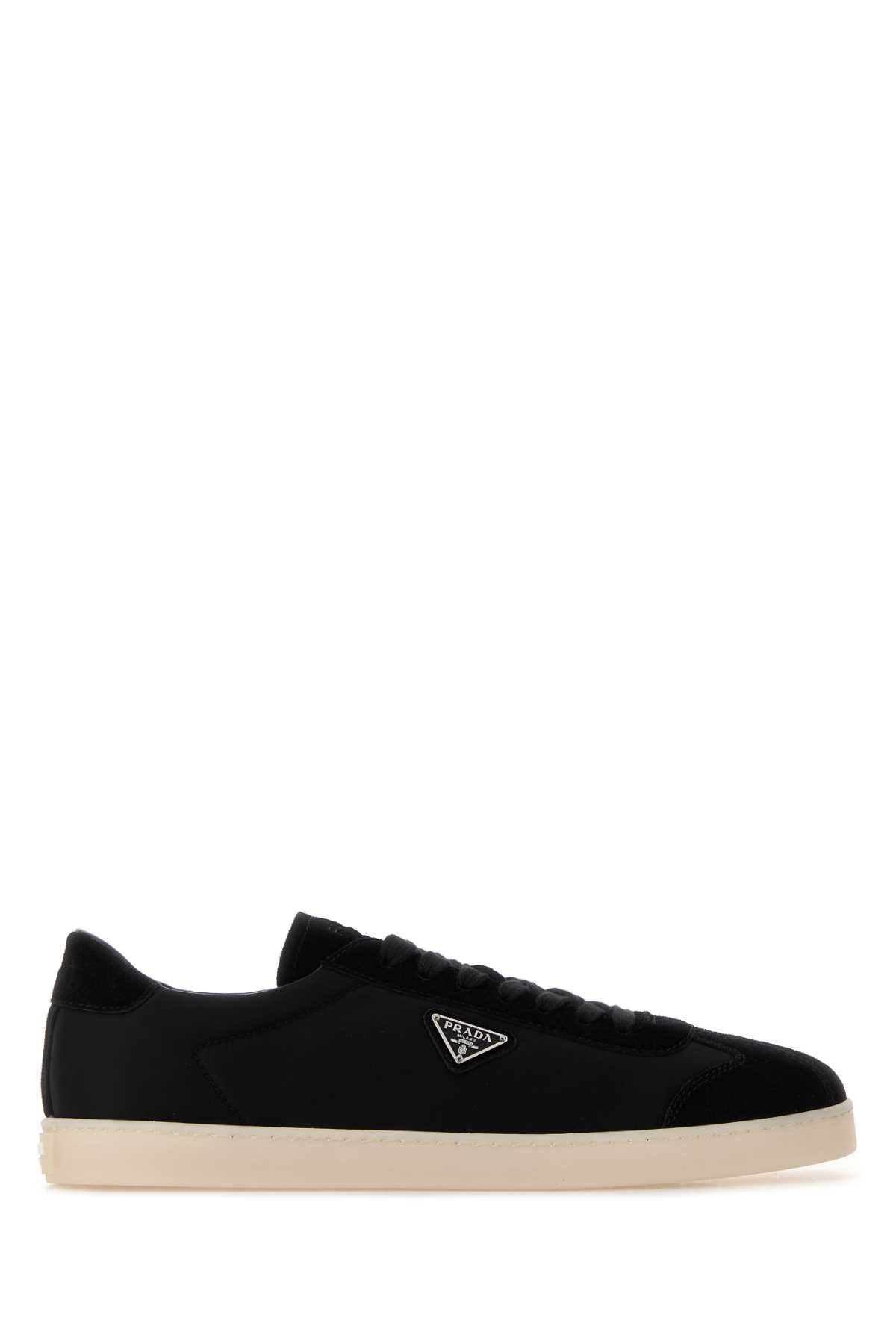 PRADA Re-Nylon and Suede Men's Sneaker