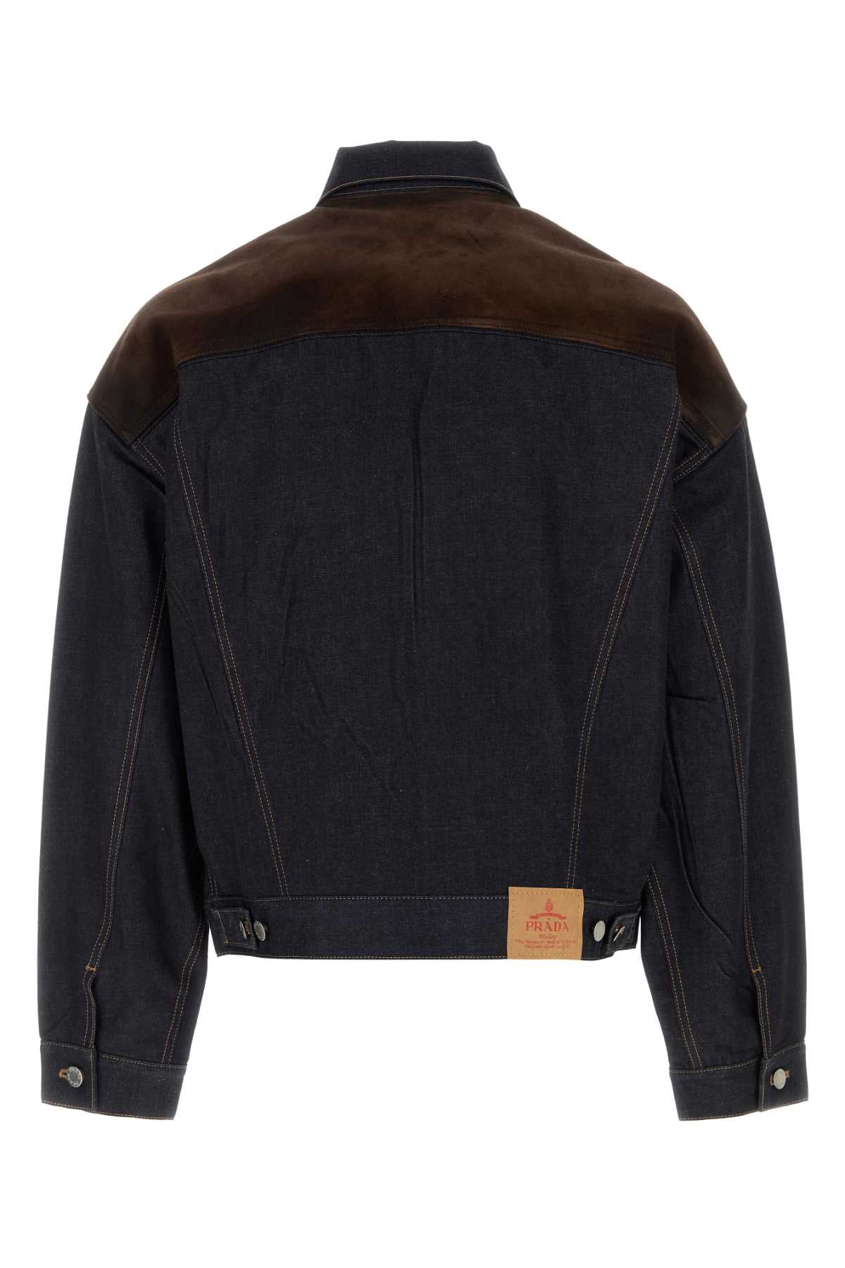 PRADA Denim Jacket for Men - Seasonal Style