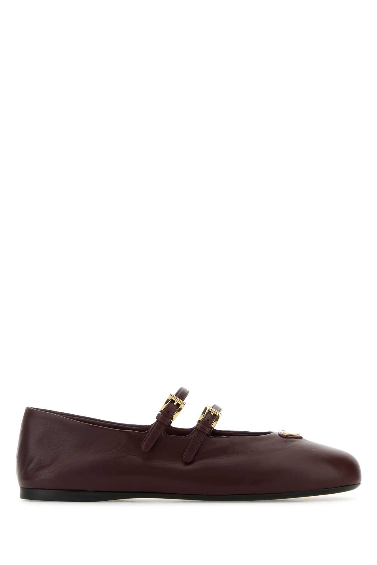 PRADA Nappa Leather Ballerinas for Women