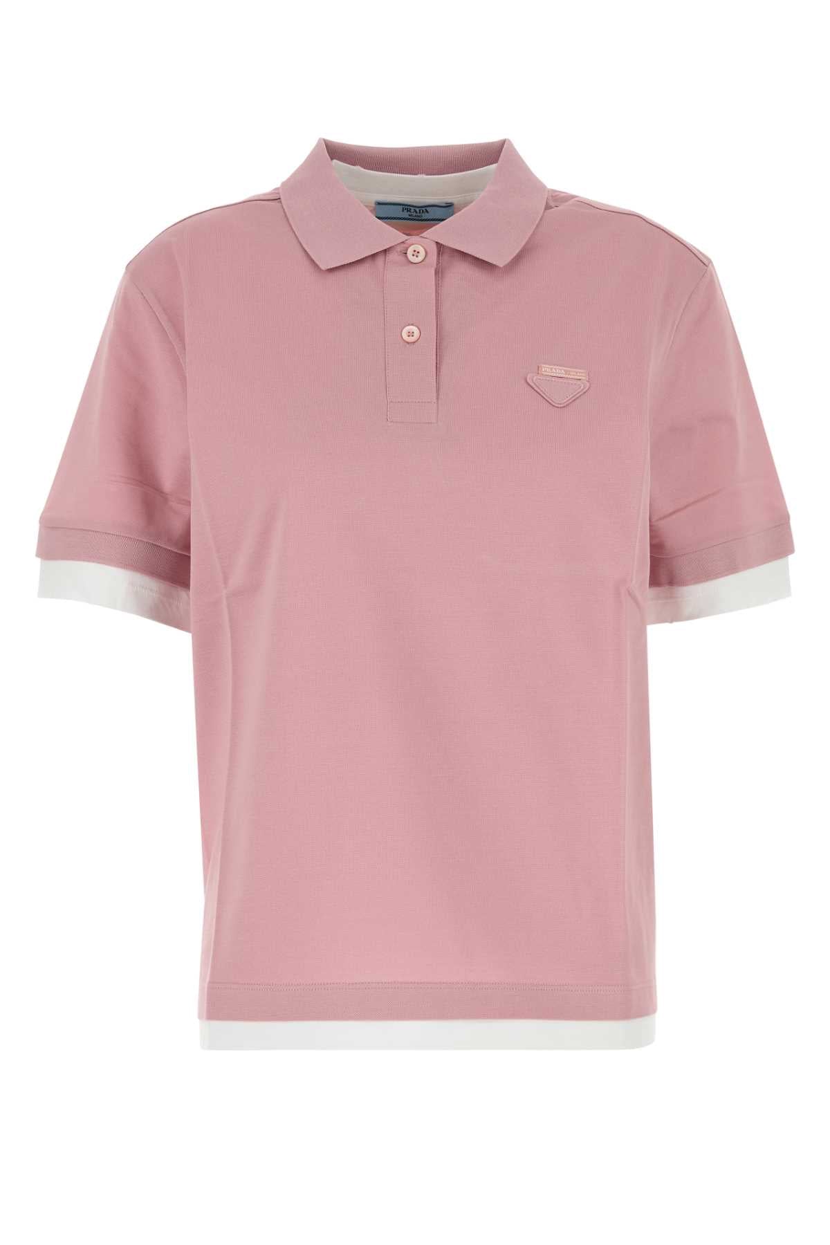 PRADA Piquet Polo Shirt for Women