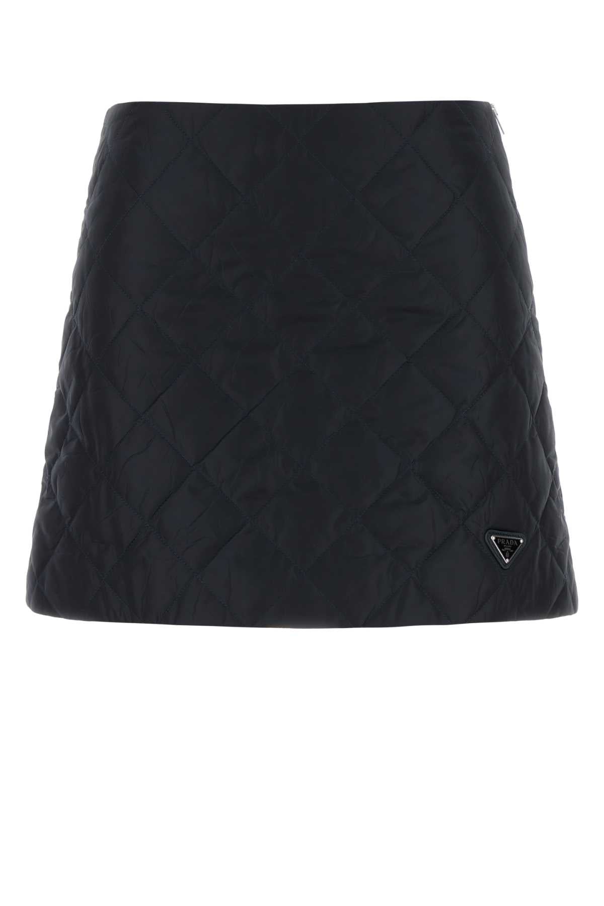 PRADA Eco-Friendly Re-Nylon Mini Skirt