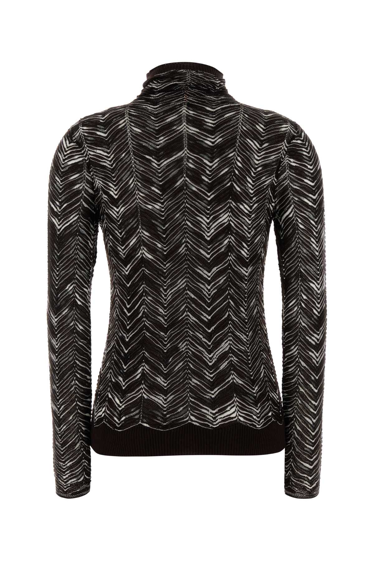 MISSONI Embroidered Wool Blend Sweater - Women's Size S
