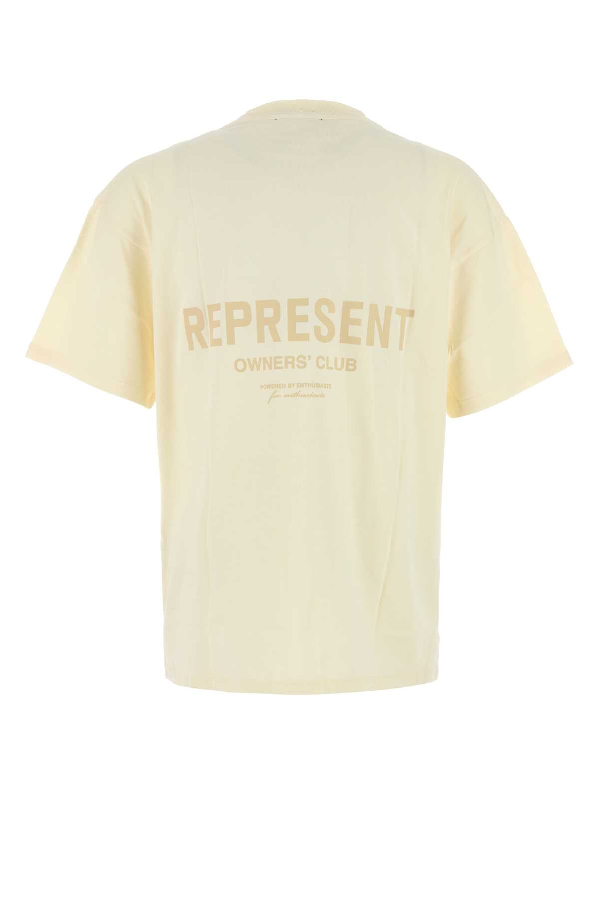 REPRESENT Owners Club Cotton T-Shirt for Men